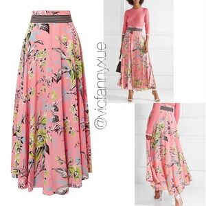 Diane Von Furstenburg  DVF floral maxi skirt 00